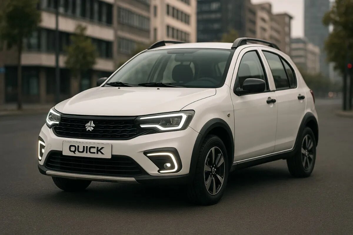 عکس | سایپا کوییک جدید از نگاه هوش مصنوعی